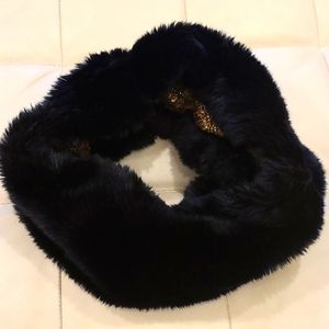 Ann Taylor faux fur neck warmer